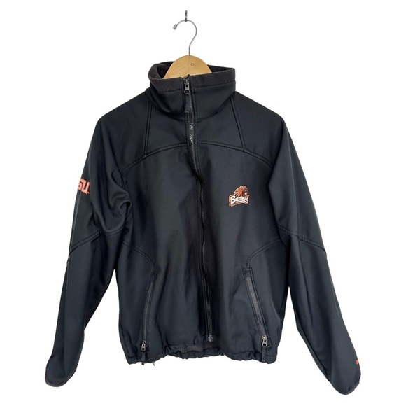 Oregon State Beavers Columbia Softshell Jacket Fleece Lined Men's Size Medium - Picture 5 of 14